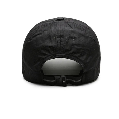 Men Women Mesh Moisture-Waging Quick Dry Baseball Cap Male Summer Female Originality Adjustable Breathable Sun Visor Fishing Hat