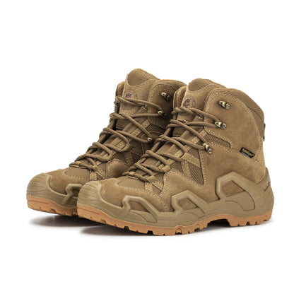 ROCKROOSTER Hiking shoes Men waterproof hunting Boots Tactical Desert Combat Boots trekking Ankle mountian cow Leather Sneakers