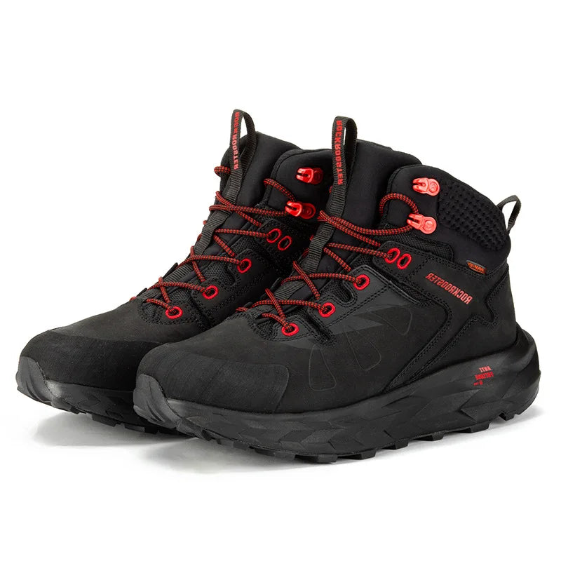 ROCKROOSTER Hiking shoes Men waterproof hunting Boots Tactical Desert Combat Boots trekking Ankle mountian cow Leather Sneakers