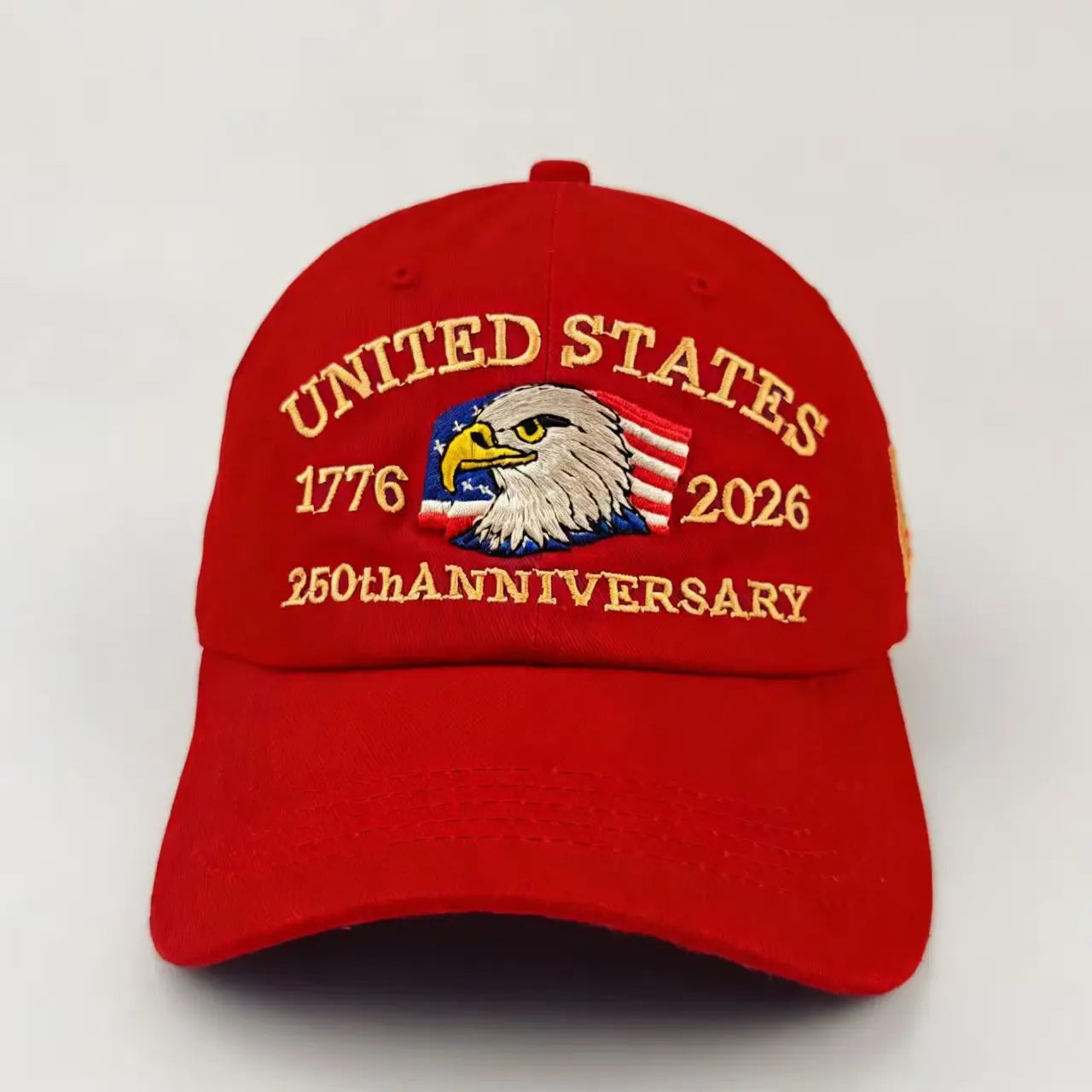 250th Anniversary Hat USA Patriotic Baseball Caps Eagle Embroidered Baseball Hats for Men Women 250 Year Anniversary Cap