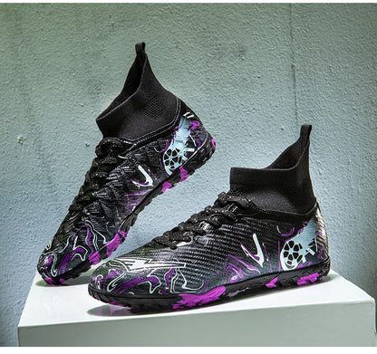 New Men Professional Soccer Shoes Non-slip Football Boots Unisex Breathable Futsal Sports New Cleats Drop Shipping Ultralight