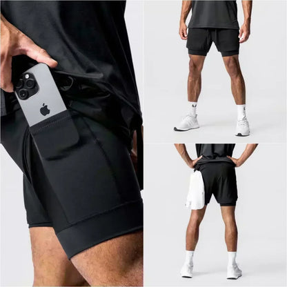 2025 Dragon Ball Majin Buu Anime Men Shorts Streetwear Summer Workout Pants Sportswear Fitness Double-layer Quick Dry Beach Pant
