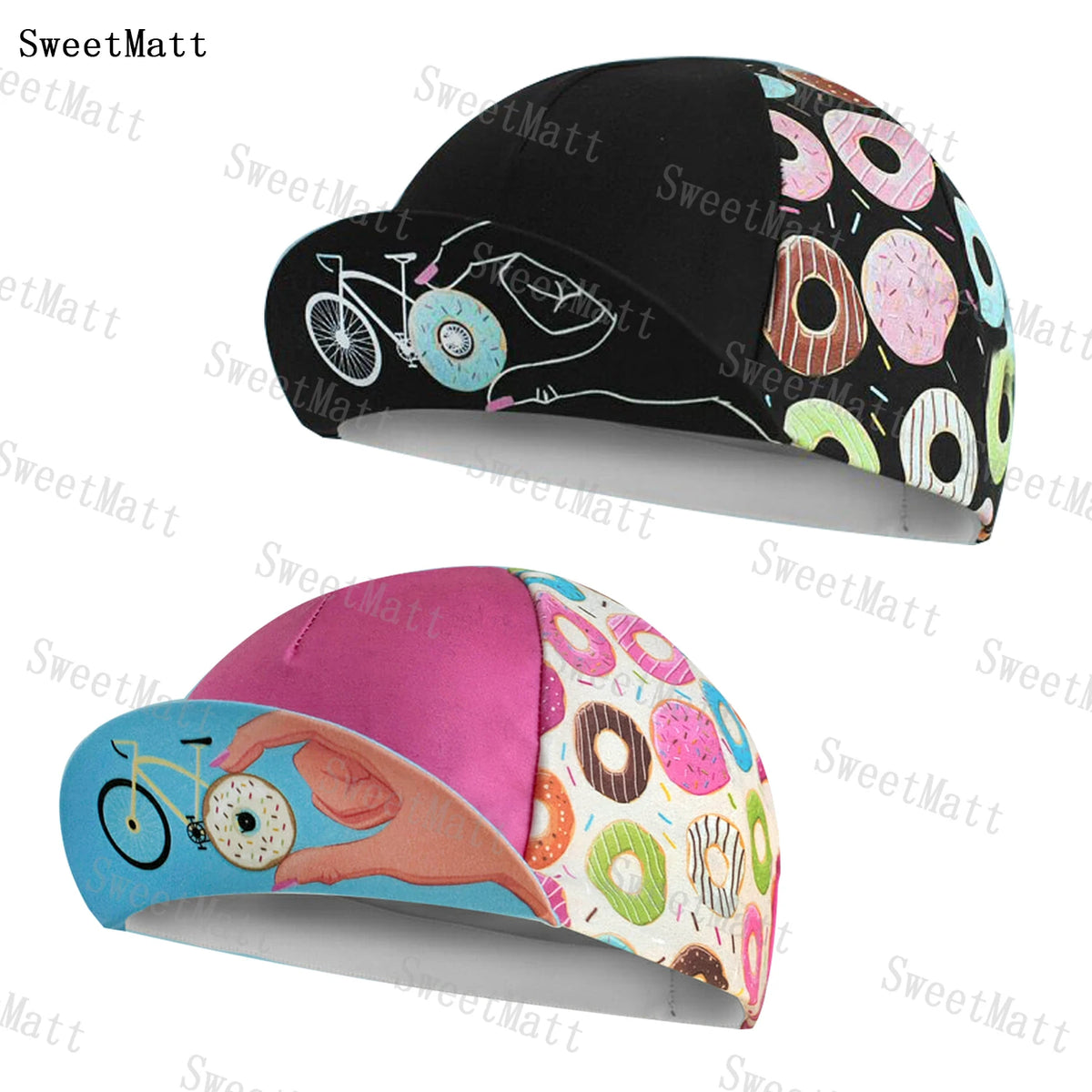 Casquette de cyclisme rétro SweetMatt Classic : simple, colorée, plusieurs styles au choix, taille unisexe, séchage rapide