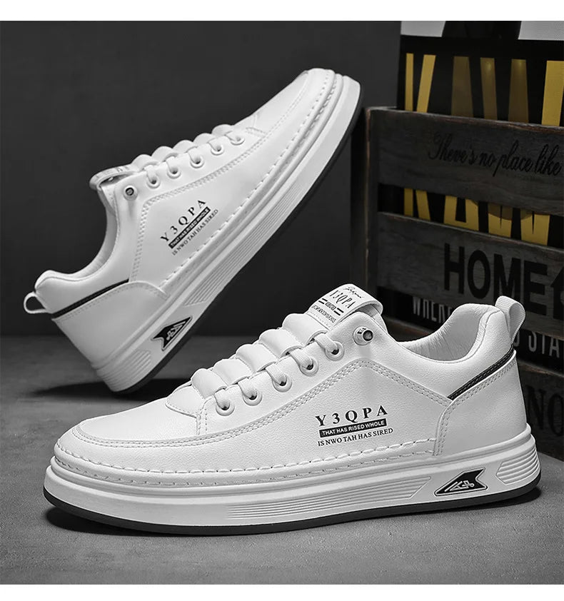 Modische Sommer-Freizeitschuhe für Herren, sportliche Slip-On-Loafer zum Autofahren, vielseitig, bequem, atmungsaktiv, verschleißfest, Leder -..