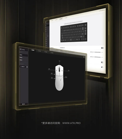 ATK Blazing Sky X1/X1V2 Mouse Gamer Wireless 8K Low Latency Lightweight FPS Liekong E-sports Gaming Mouse Custom Pc Accessories
