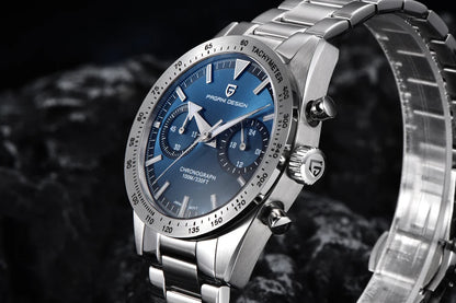 2026 New PAGANI DESIGN Retro Mens Watches Moon Quartz Watch For Men Speed Sports Chronograph AR Sapphire VK64 Clock Reloj Hombre