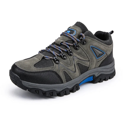 Men's Hiking Shoes All-Terrain Outdoor Sports Shoes Breathable Wear-Resistant Mesh Non-Slip Hiking Shoes Outdoor Cycling Shoes