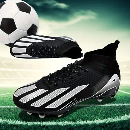 New Men's Football Boots Adult Soccer Field Shoes Teenager Sports Cleats Outdoor Grass Training Boots High-Quality Sneakers