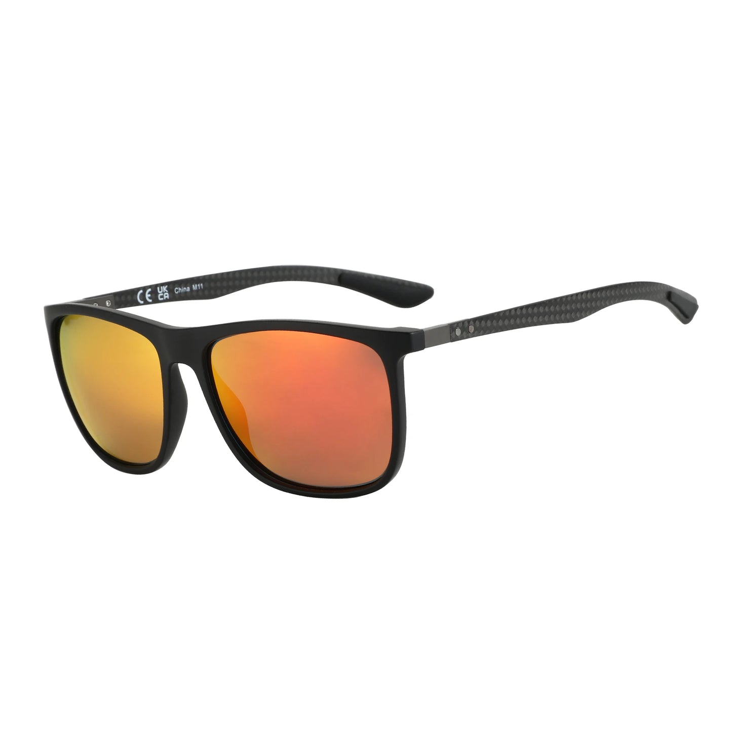 ZENOTTIC New Square Polarized Sunglasses for Men Ultralight Carbon Fiber Sun Glasses Driving Fishing Golf Sport UV400 Protection