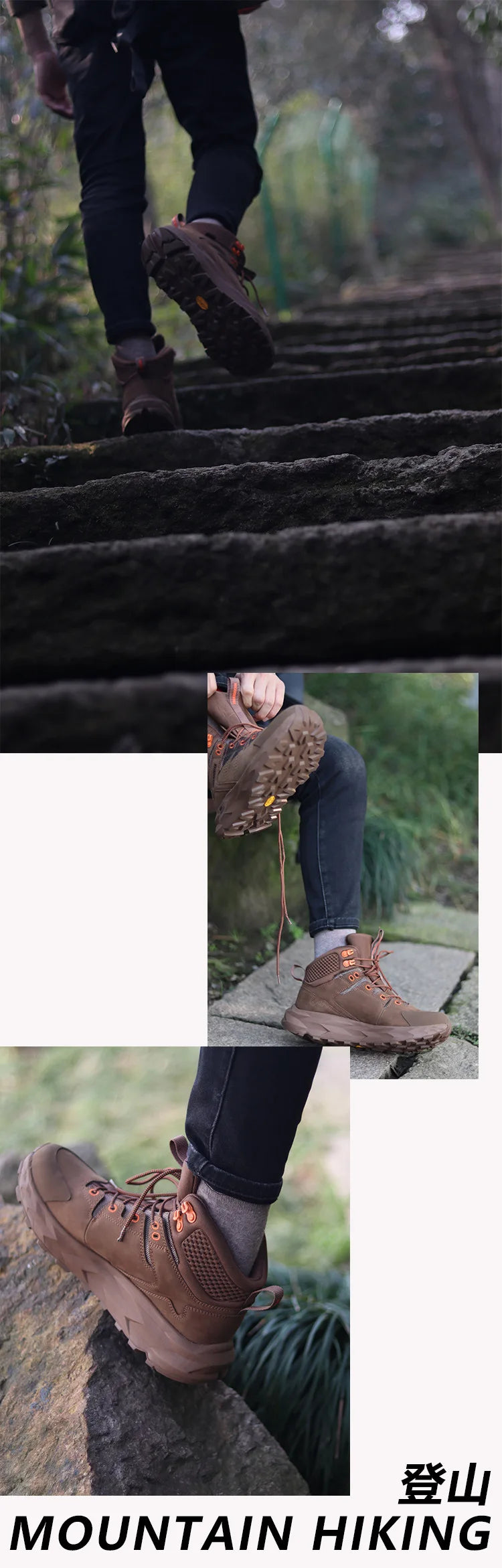 ROCKROOSTER Hiking shoes Men waterproof hunting Boots Tactical Desert Combat Boots trekking Ankle mountian cow Leather Sneakers