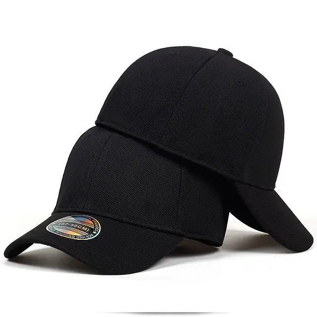 Custom Logo Fully Enclosed Hat Men's Fashion Spring and Summer Post-sealing Baseball Cap Women's Outdoor Sunshade Hip-hop Hats