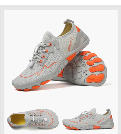 New Barefoot Wading Shoes Men and Women Mesh Quick-Drying Beach Shoes Outdoor Non-Slip Swimming Shoes Unisex Water Sports Shoes