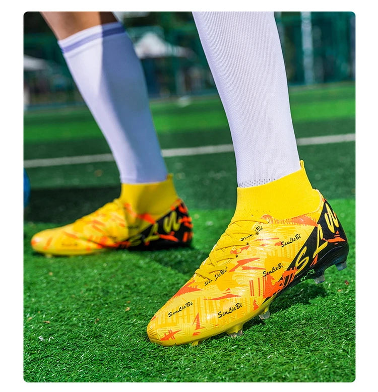 Professional Football Boots Men Soccer Shoes Society Football Cleats FG Ultralight Training Soccer Sneakers Outdoor Sports Shoes