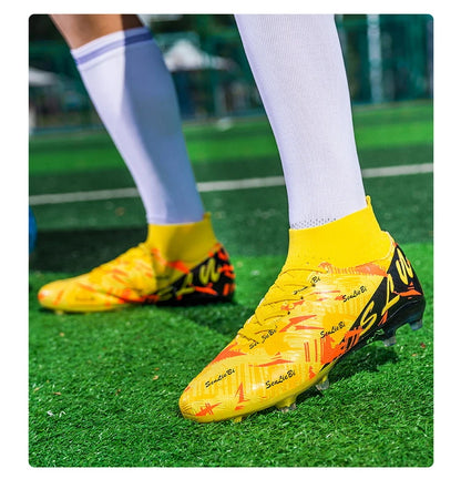 Professional Football Boots Men Soccer Shoes Society Football Cleats FG Ultralight Training Soccer Sneakers Outdoor Sports Shoes