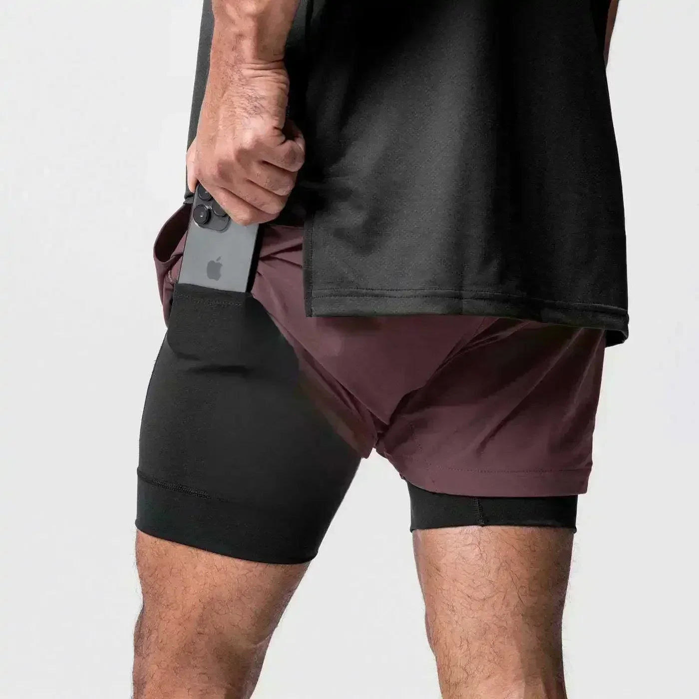 2025 Dragon Ball Majin Buu Anime Men Shorts Streetwear Summer Workout Pants Sportswear Fitness Double-layer Quick Dry Beach Pant