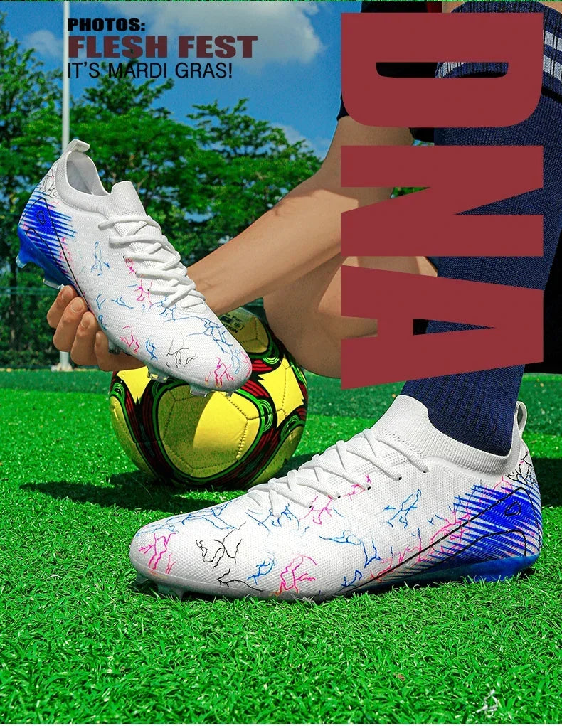 Nieuwe voetbalschoenen voor heren, FG Soccer Shoes voor training, groothandel, topkwaliteit noppenschoenen, antislip, dropshipping, uniseks volwassenen