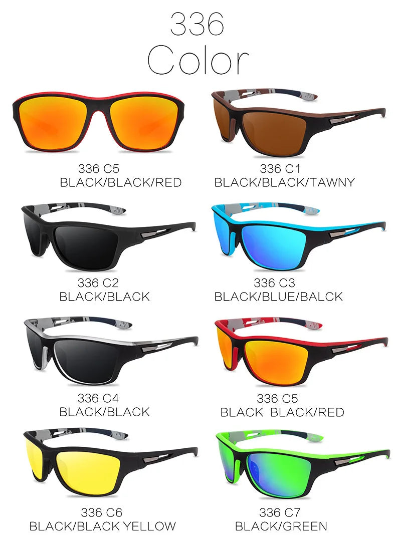 Polarized Fishing Sunglasses Men Women Driving Shades Sun Glasses Outdoor Hiking Cycling Traveling Eyewear UV400 Protection