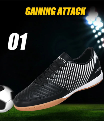 Indoor Soccer Cleats Men Professional Futsal Shoes Anti-Skid Men’s Football Boots Original Hard Court Chuteira Society Futebol