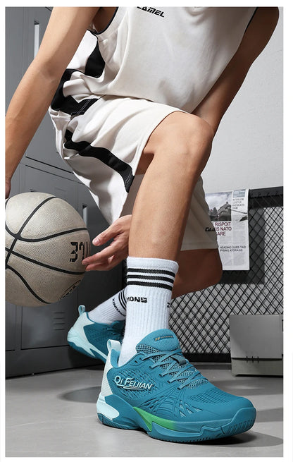 New Tennis Shoes, Large Size 36-45, Outdoor Anti-Slip Volleyball Shoes, Lightweight Fitness Badminton Shoes