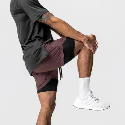 2025 Dragon Ball Majin Buu Anime Men Shorts Streetwear Summer Workout Pants Sportswear Fitness Double-layer Quick Dry Beach Pant