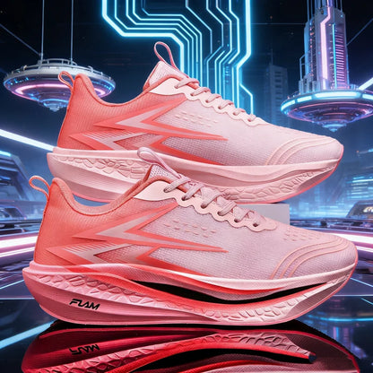 Running Shoes Carbon Board Speciality Marathon Men Sports Breathable Lightweight Women's Comfortable Athletic Nonskid Sneakers