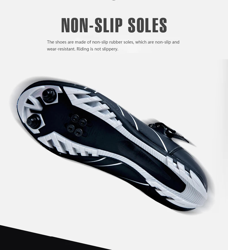 Men's Road Bike Cycling Shoes Women's Cycling Sports Shoes Compatible With SPD & Look Delta Cleats Outdoor Mountain Bike Cycling Shoes