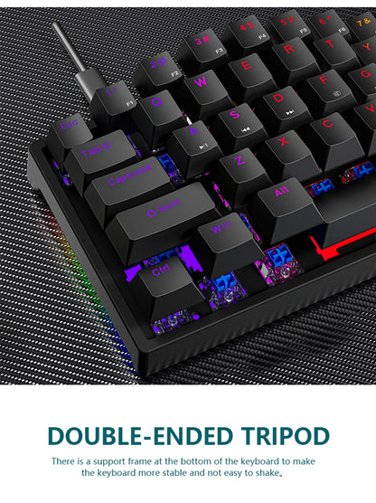 K620 Mini Backlit RGB Gaming Mechanical Keyboard Gamer Mechanic Kit 60 Percent DIY Custom PBT Keycap Hotswap Pink White USB PC