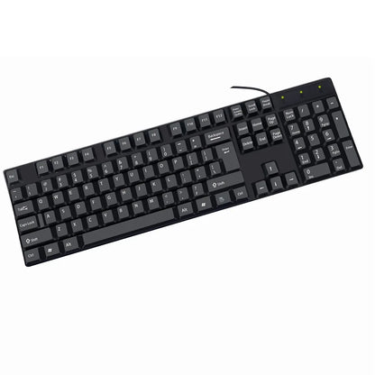Spanish French  Russian Arabic Letter keycaps Keyboard Gaming Keyboard Usb Wired 104 Keys  For Computer