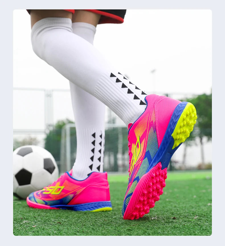 New Men's Soccer Shoes Unisex Sneakers Hot Sale Football Boots Professional High-Quality Futsal Ultralight Women TF/FG Cleats