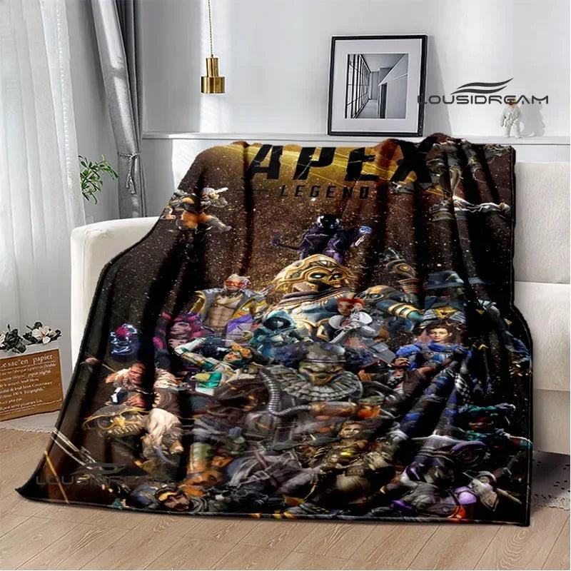 3D Games Apex Legends Printed Blankets Fashion Warm Blanket Soft And Comfortable Blanket Home Travel Blanket Birthday Gift