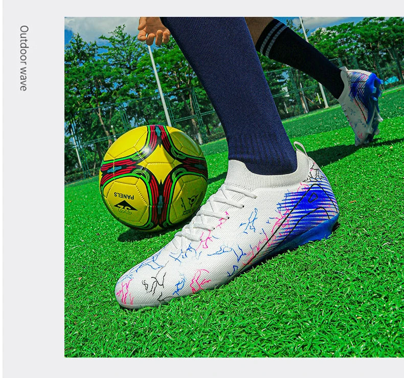 Nieuwe voetbalschoenen voor heren, FG Soccer Shoes voor training, groothandel, topkwaliteit noppenschoenen, antislip, dropshipping, uniseks volwassenen
