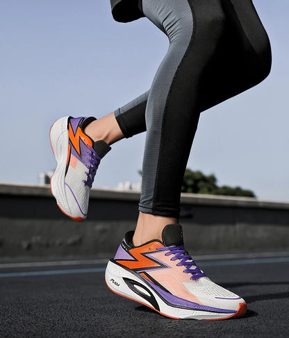 Running Shoes Carbon Board Speciality Marathon Men Sports Breathable Lightweight Women's Comfortable Athletic Nonskid Sneakers