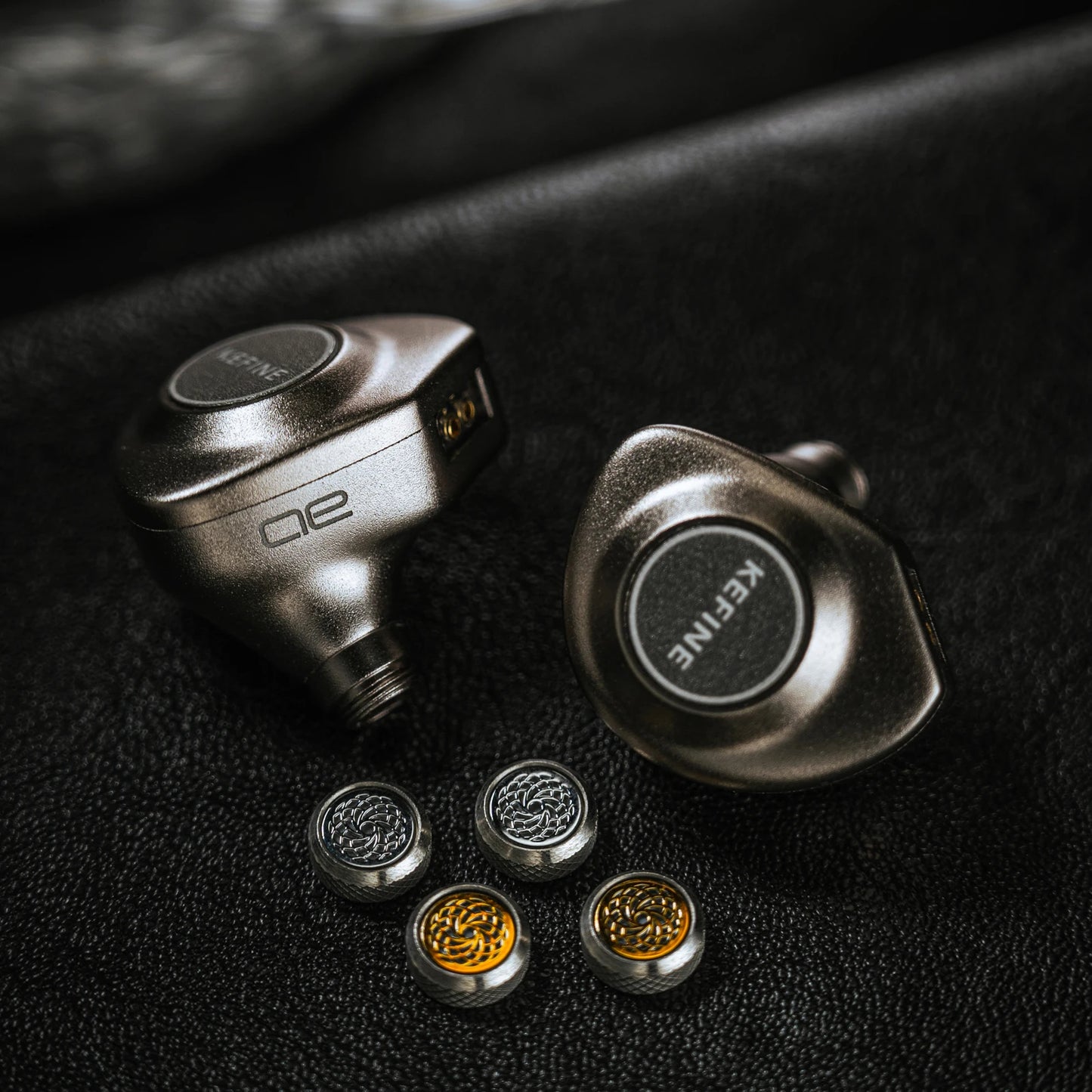 Kefine X ANGELEARS Delci AE 10mm DLC+PU Diaphragm Dynamic Driver IEMs Hi-Fi I n-ear Earphone with Two Tuning Style