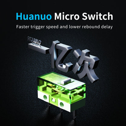 AJAZZ AJ179 V2 MAX Tri-mode right-handed mouse 56g lightweight PAW3311 sensor Huanuo Micro Switch TelinkMicrochip