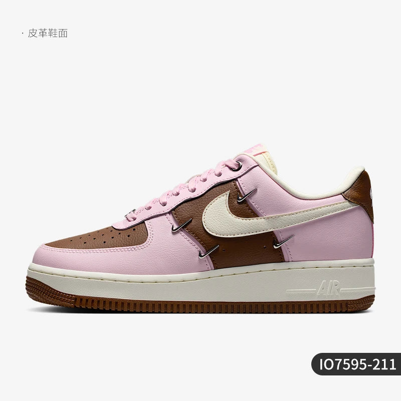 Nike Genuine Air Force 1 Women's Breathable and Wear-Resistant Low Top Board Shoes IO7595-211
