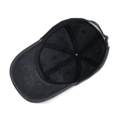 Washed Cotton Baseball Cap Adjustable Distressed Trucker Hat for Women Team Bride Party Caps Customize Bridal Wedding Vintage