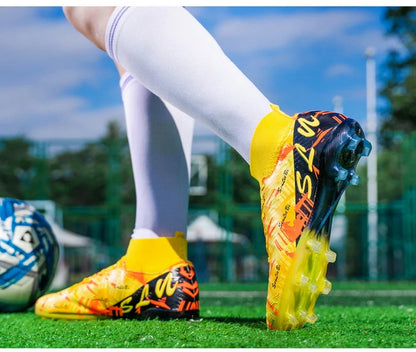 Professional Football Boots Men Soccer Shoes Society Football Cleats FG Ultralight Training Soccer Sneakers Outdoor Sports Shoes