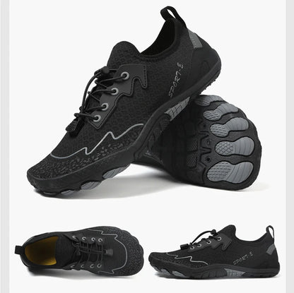 New Barefoot Wading Shoes Men and Women Mesh Quick-Drying Beach Shoes Outdoor Non-Slip Swimming Shoes Unisex Water Sports Shoes