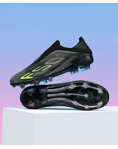 New Men Sneakers Match Grass Cleats High-quality Soccer Shoes Futsal Football Boots Non-Slip Indoor Hot-selling High-top Outdoor