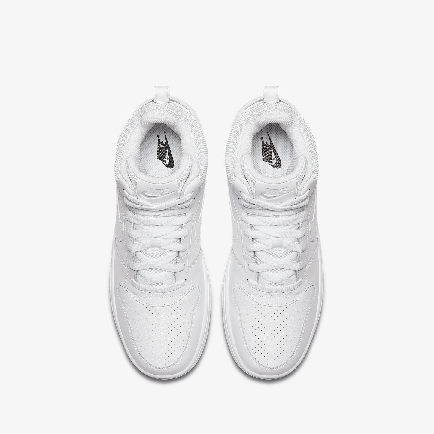 Nike Genuine COURT BOROUGH MID Herren-Sneaker in Reinweiß, High-Top-Freizeitschuhe 838938-111