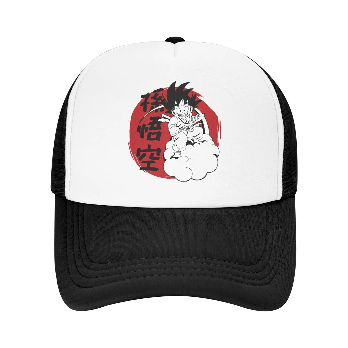 Son Gohan D-Dragon Ball Z „Trucker“ kepurė, unisex lauko kepurės, „Trucker“ darbininkų kepurės, „Trucker“ kepurės, „Snapback“ kepurės, tinklinės beisbolo kepurės