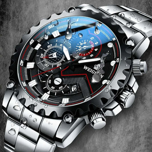 Black Samurai Watch Men's Waterproof Luminous Watch Personalized Fashion Business Luxury Wearable Watch