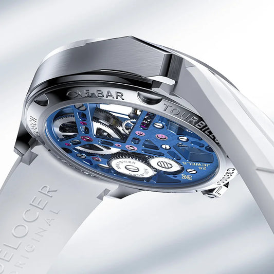 AGELOCER Originální hodinky s tourbillonem, keramická luneta, pánské módní luxusní skeletové ručně natahované mechanické hodinky, dárek k narozeninám pro muže
