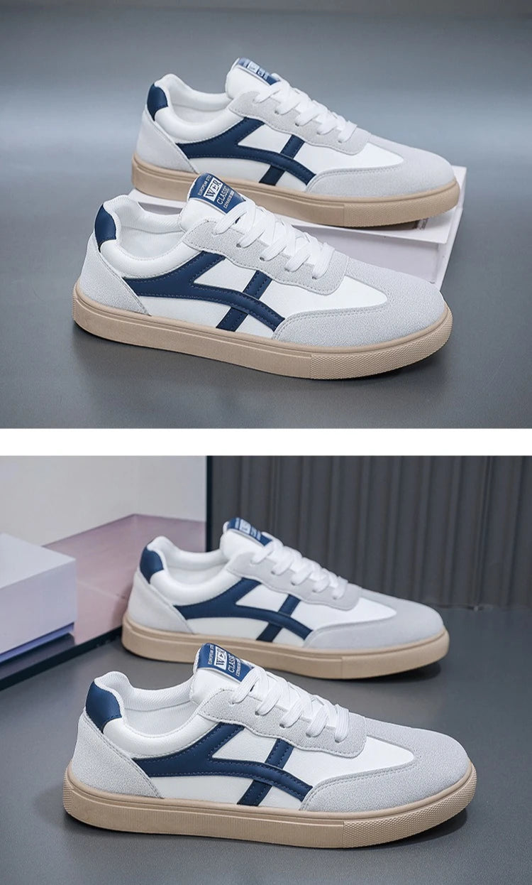 Men’s Casual Shoes New Fashion Lightweight Casual Outdoor Walking Sneakers Anti-Slip Flat Men’s Shoes