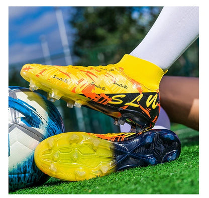 Professional Football Boots Men Soccer Shoes Society Football Cleats FG Ultralight Training Soccer Sneakers Outdoor Sports Shoes