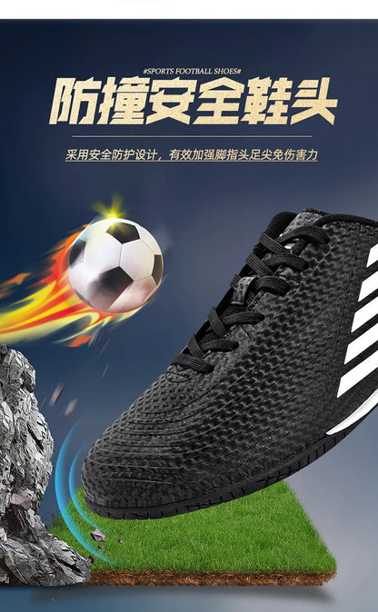 Indoor Soccer Shoes Men Futsal Sneakers Non-Slip Children Society Football Boots Outdoor Training Trainers Fashion Male Sneakers.