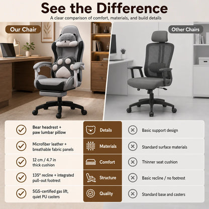 AOLIVIYA Gaming Chair Live Streaming Game Seat Adjustable Reclining Computer Ergonomic Long Sitting Internet Cafe Swivel