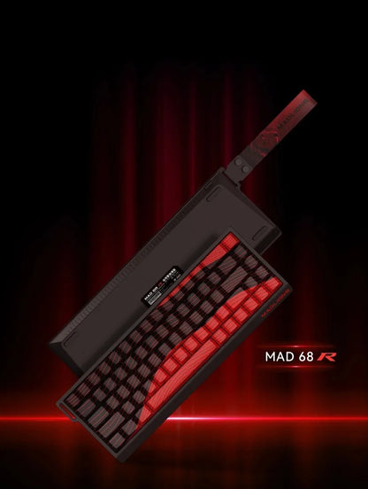 Madlions mad60he Mad60 Mad68 HE Mechanical Keyboard Magnetic Switch Mad60he Wired Game Keyboard Rapid Trigger Rgb Keyboard