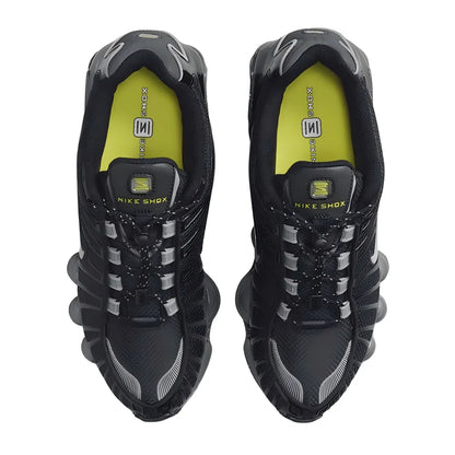 Nike Shox TL Low Women Running Shoes - Full-Length Shox Columns Bouncy Cushion Breathable Mesh Sneakers FV0939-001