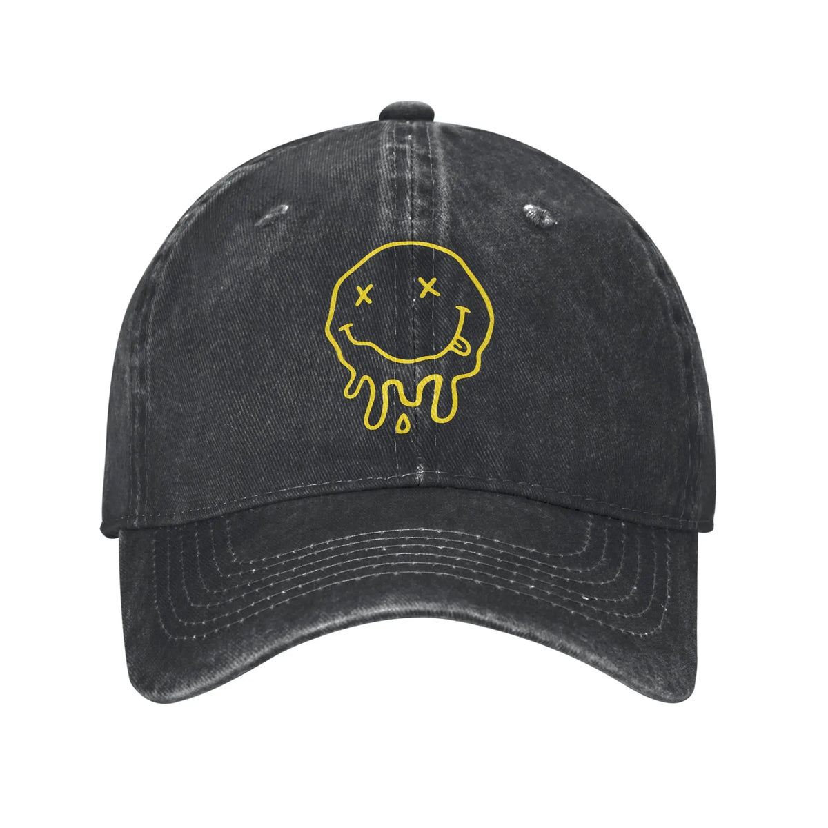 Summer Garbage rock Nirvanas 2026 Baseball Cap Sun  Breathable Design Washed Trucker Hat Women Trendy Kpop Rock Baseball Caps